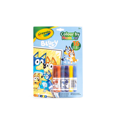 Crayola Bluey Color By Number